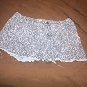 Cato leopard print shorts
